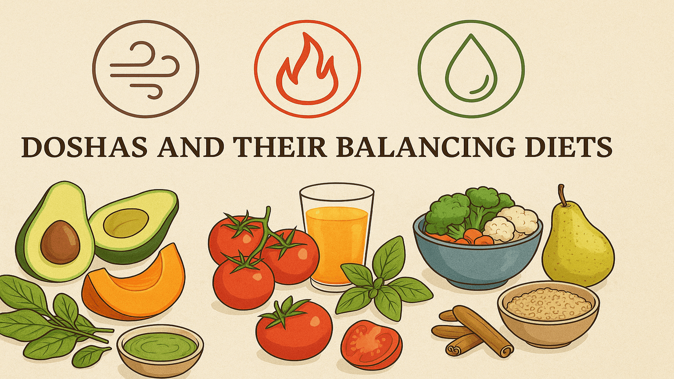 Doshas And There Balancing Diets
